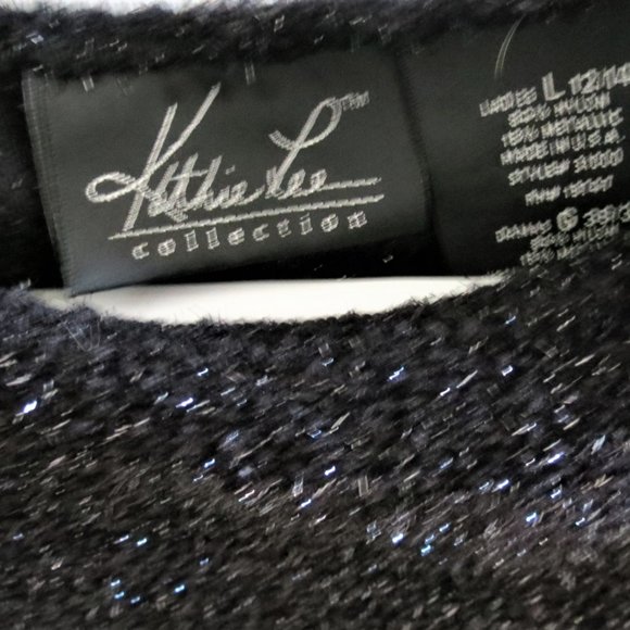 2 for $20 / Ladies Metallic Sweater - Picture 3 of 4